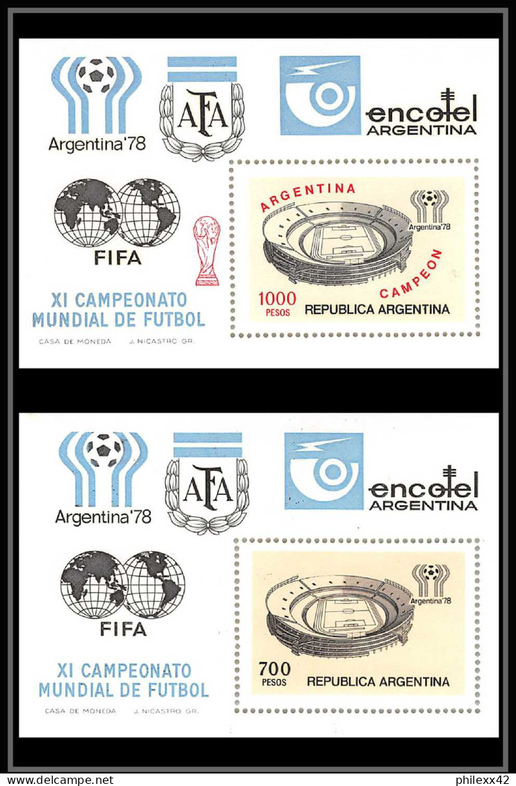 454 Football (Soccer) Argentina 78 - Neuf ** MNH - Argentine (Argentina) N° 20 + Overprint In Red - Ongebruikt