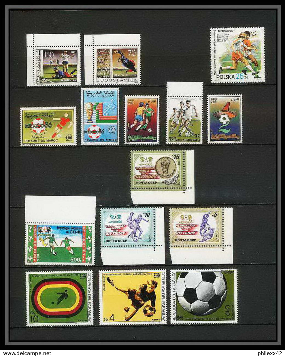 829 Football (Soccer) Mexique (Mexico) 86 - Neuf ** MNH - Pages Ben Ensemble - 1986 – Mexico