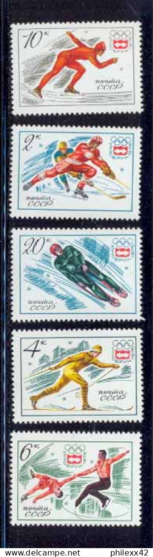 Russie (Russia Urss USSR) - 089 - N°4225 / 4229 Jeux Olympiques (olympic Games) 1976 Innsbruck Bloc 4 - Inverno1976: Innsbruck