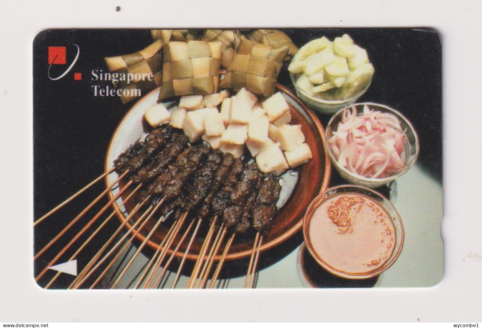 SINGAPORE - Food GPT Magnetic Phonecard - Singapour
