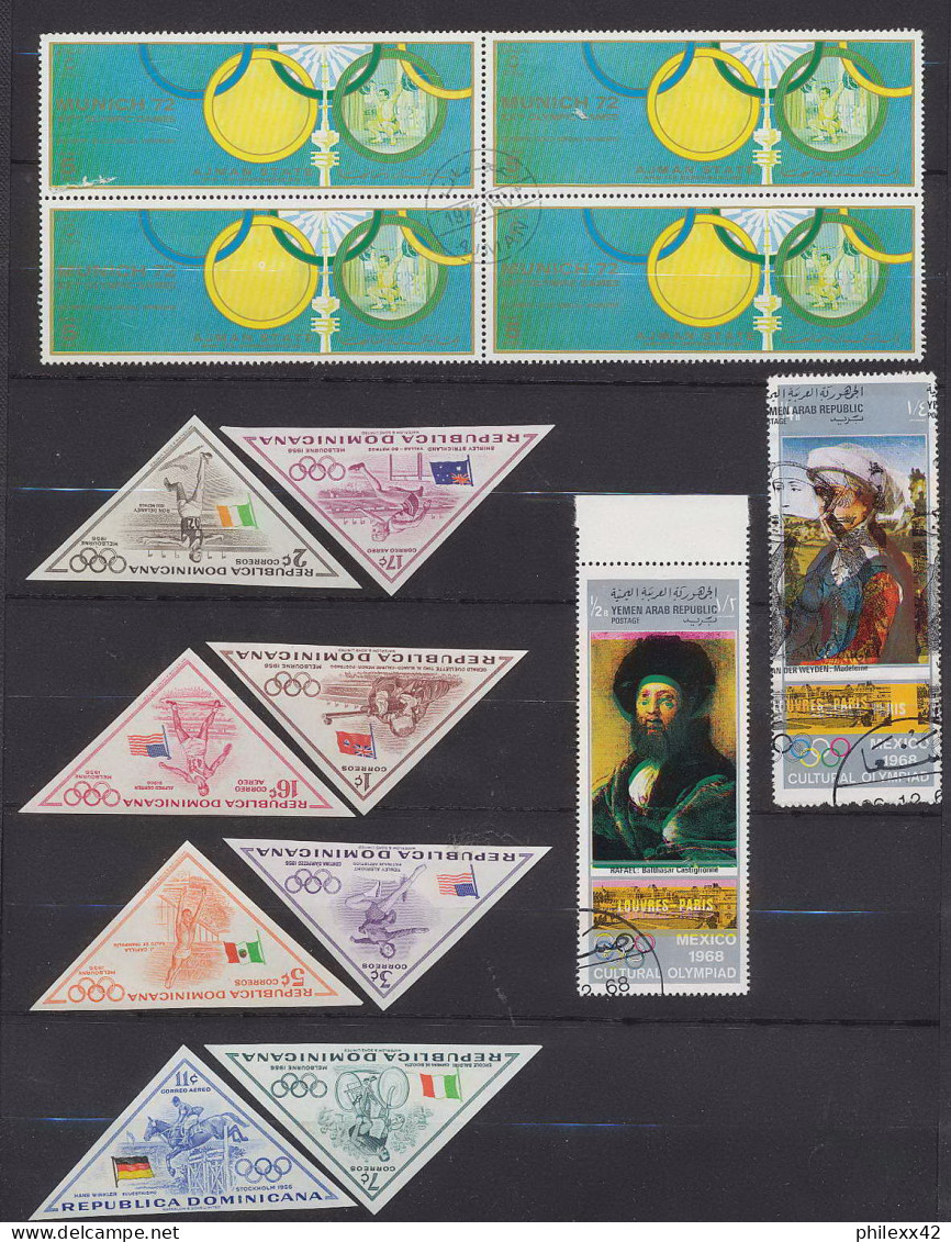 Proofs Sport - Jeux Olympiques (olympic Games) COLLECTION LOT Variété Errors ...proof Mixed Items - Collections (sans Albums)