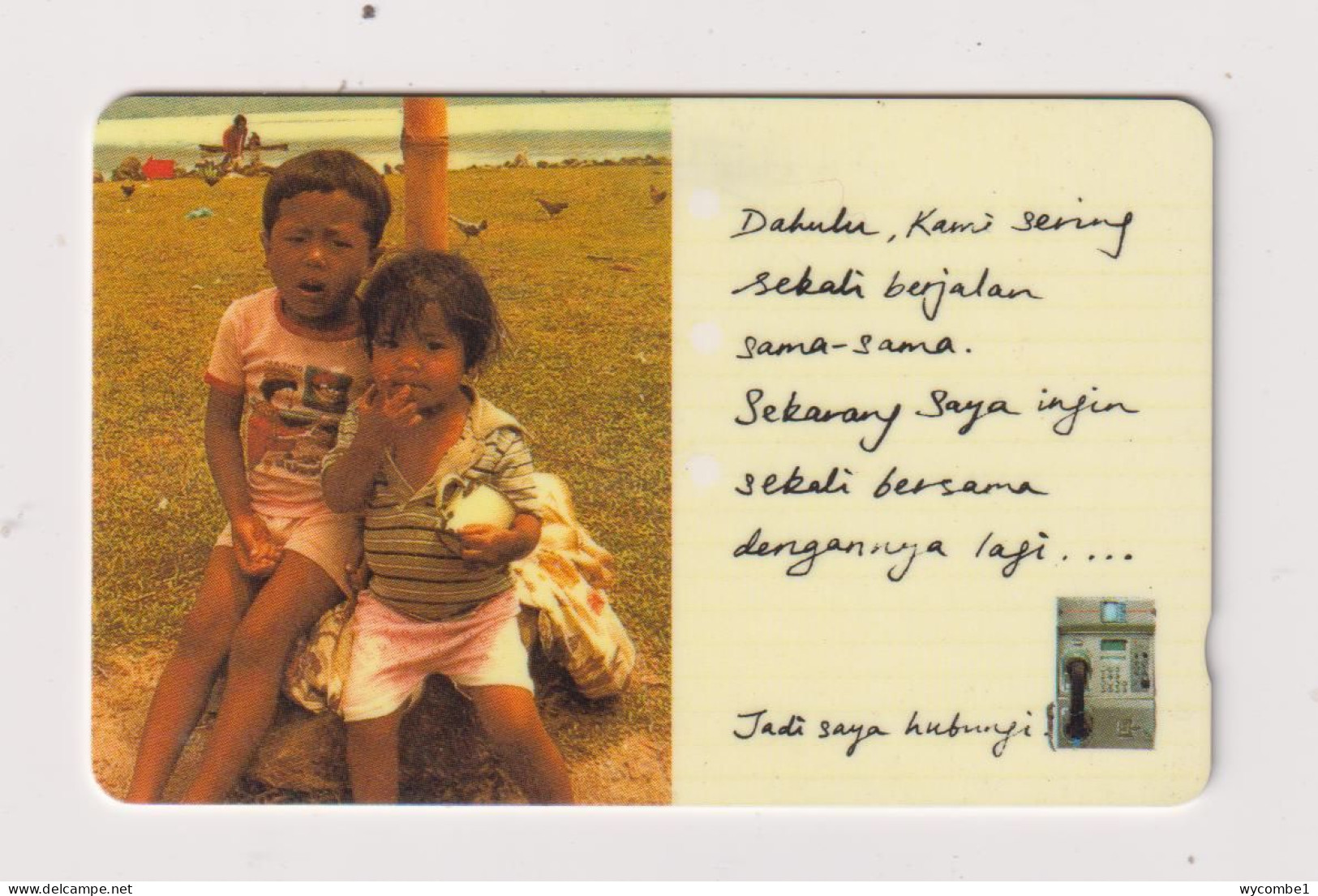 SINGAPORE - Two Children GPT Magnetic Phonecard - Singapore