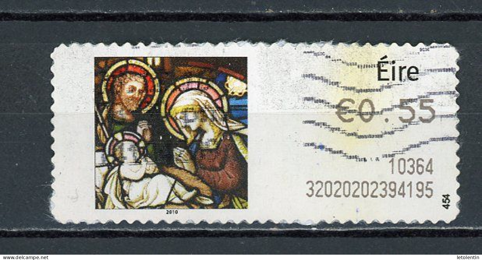 IRLANDE -  NOEL    -VIGNETTE - N° Yvert 21 Obli  ! - Franking Labels