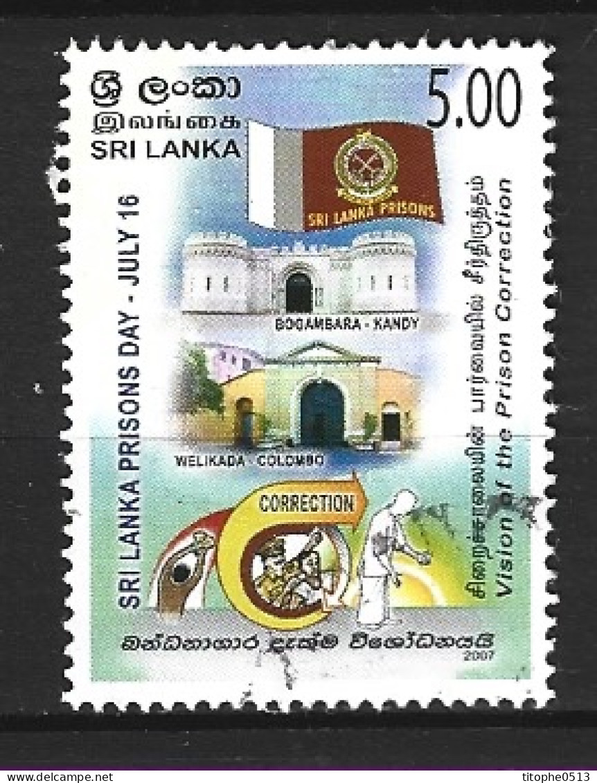 SRI LANKA. N°1590 Oblitéré De 2007. Prison. - Sri Lanka (Ceylan) (1948-...)