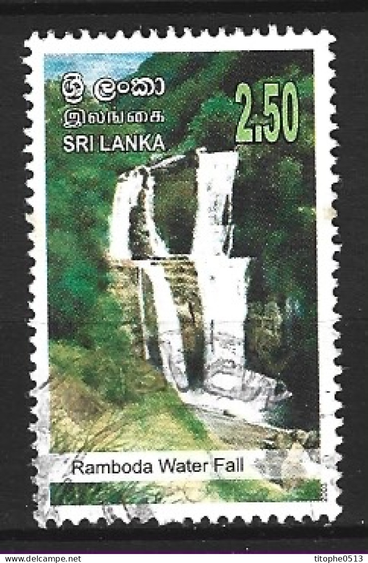 SRI LANKA. N°1399 Oblitéré De 2003. Cascade. - Sri Lanka (Ceylan) (1948-...)