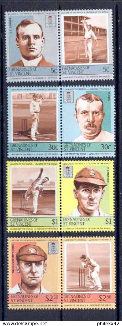 Bequia Grenadines Of St. Vincent - 282 - Série Sport Cricket Famous Players MNH ** - Cricket
