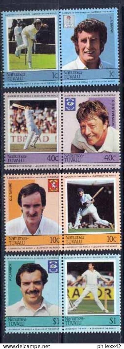 Nanumea Tuvalu334 - Série Sport Cricket Famous Players MNH ** - Cricket