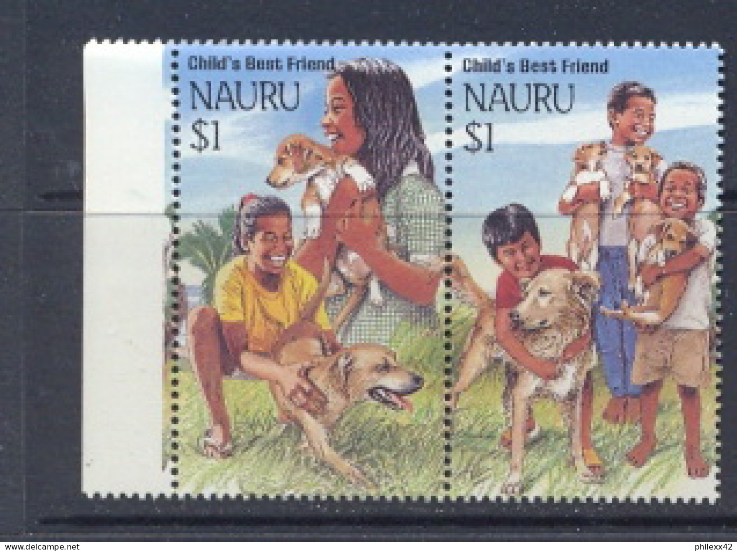 Nauru 378 - N° 392/93 HONG KONG 94 Cote 5.5 MNH ** - Nauru