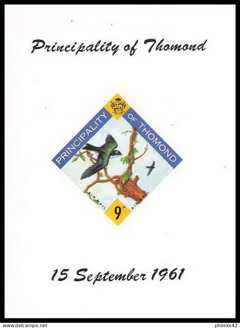 Principalty of Thomond Irlande (Ireland) Série Compète 14 v 1961 Non dentelé imperf Rugby - Hurling ** MNH 1961