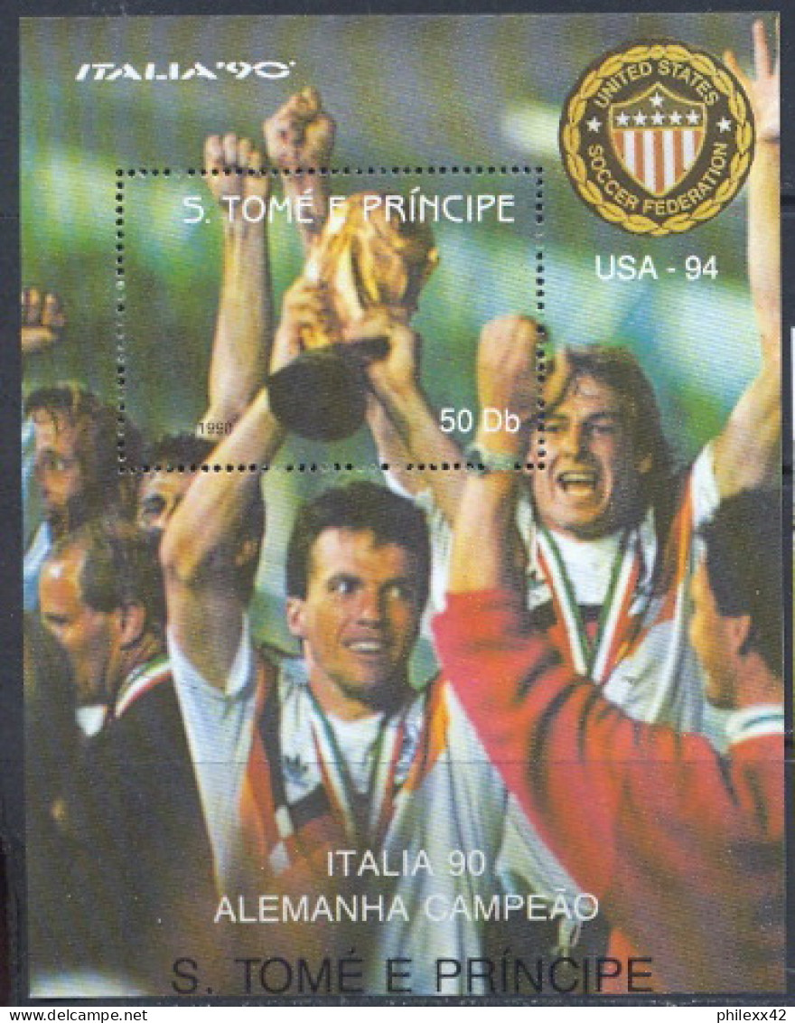 Sao Tome E Principe 233 N° 235 Italia 90 / Usa 94 Sport Football (Soccer) ** MNH - 1994 – Vereinigte Staaten