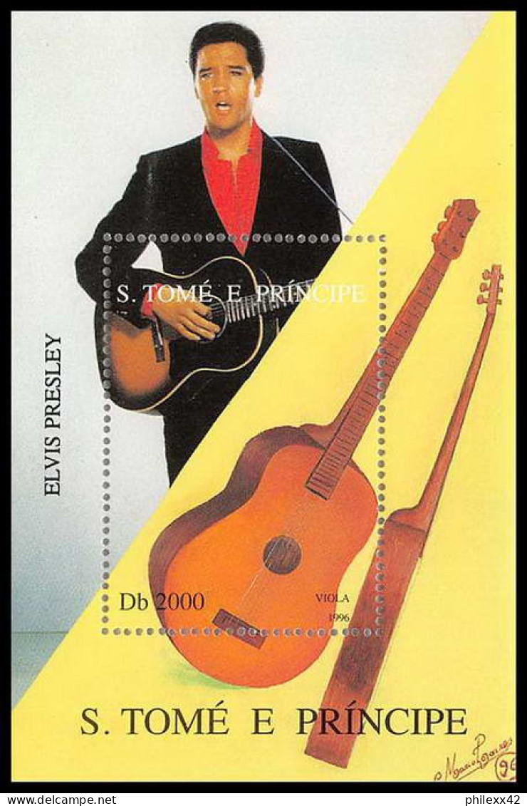 Sao Tome E Principe 281 - Elvis Presley MUSIQUE ** MNH - Chanteurs