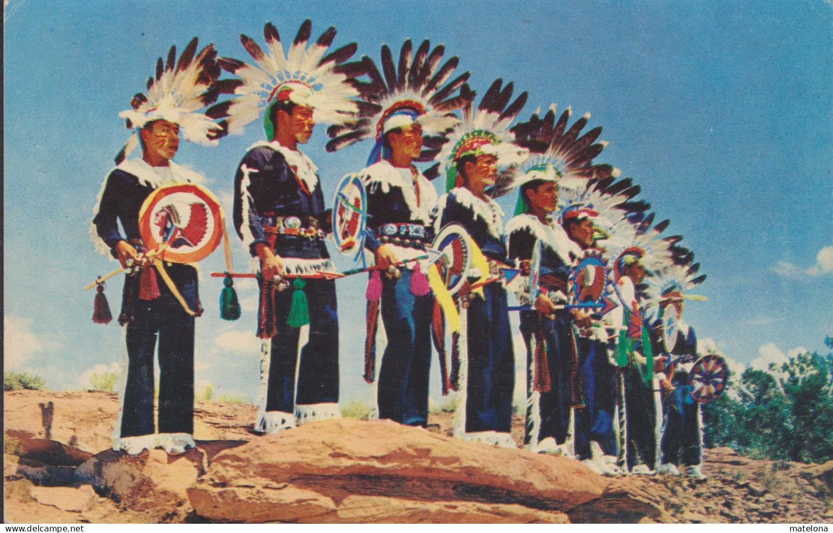 ETATS UNIS NM - MEXICO LAGUNA INDIAN DANCE EACH YEAR INDIAN TRIBES GATHER AT GALLUP  ... - Sonstige & Ohne Zuordnung