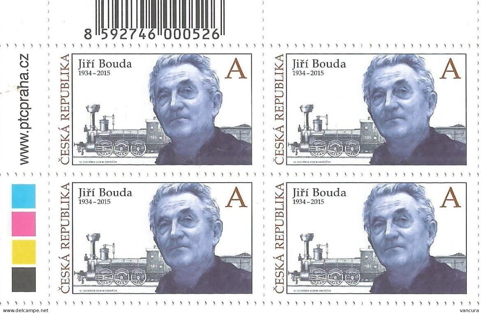 958 Czech Republic Jiri Bouda Anniversary 2018 - Unused Stamps