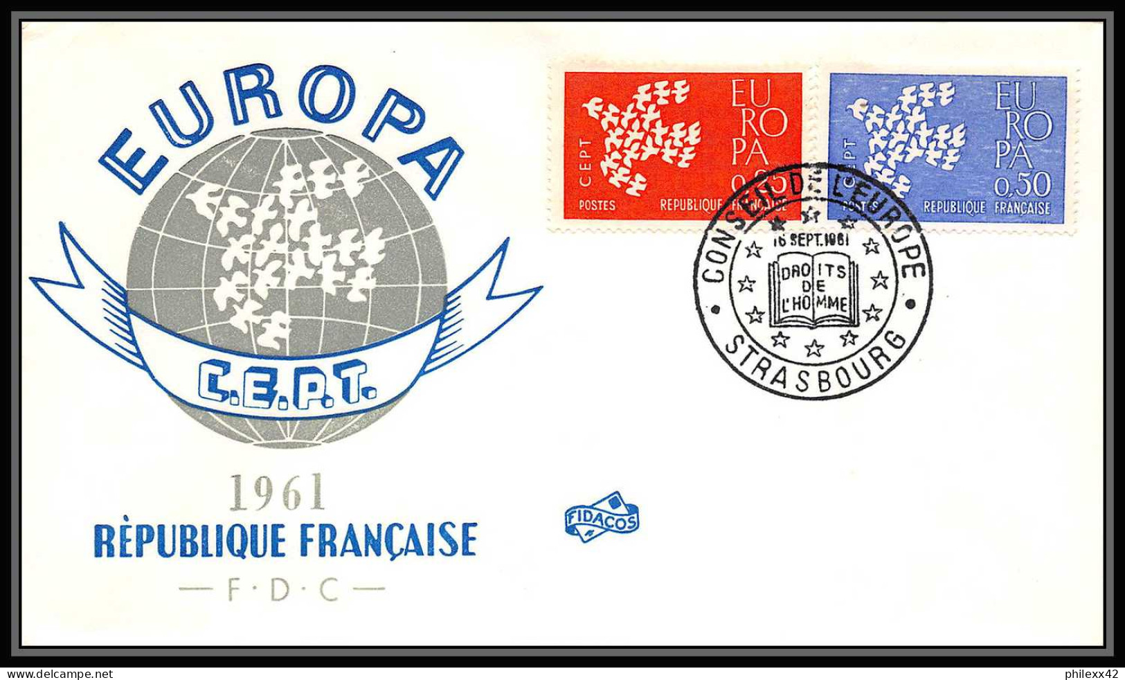 004 FRANCE Lettre (cover briefe) fdc (premier jour) Europe Europa 1956 - 1970 lot de 32 enveloppes différentes 