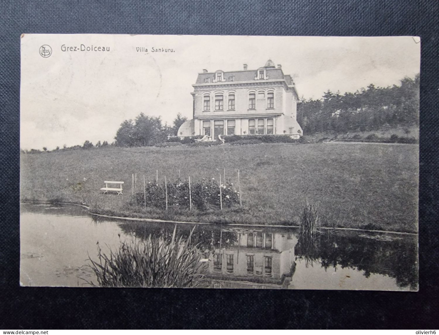 CP BELGIQUE (V1917) GREZ DOICEAU (3 Vues) Villa Sankuru Oblitération Allemande OTTIGNIES - Grez-Doiceau