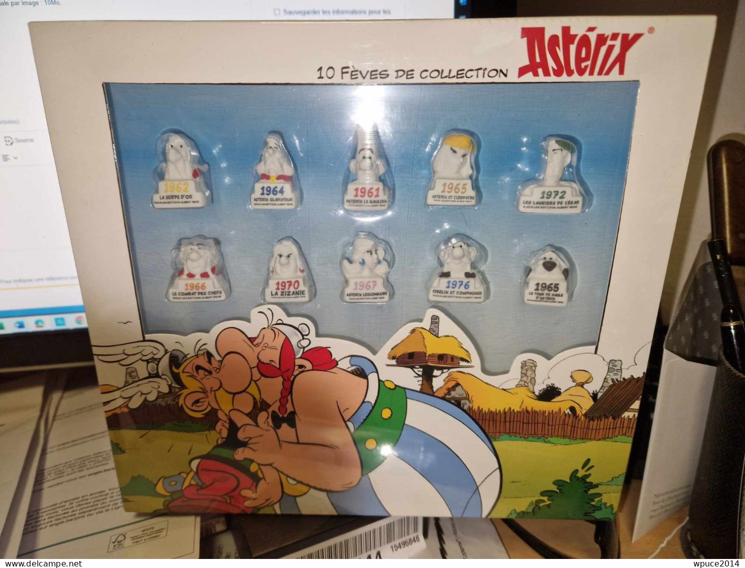 Coffret De 10 Fèves ASTERIX De Collection - Comics