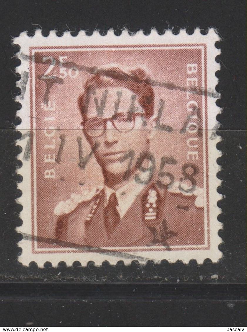COB 1028 Oblitération Télégraphe SINT-NIKLAAS - 1953-1972 Lunettes