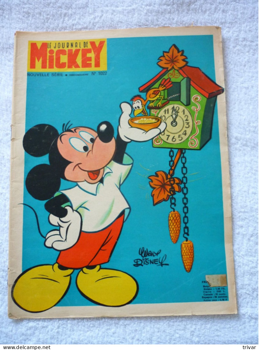 Lot 3 Journal De Mickey - 1019 - 1022 - 1023 - Bücherpakete