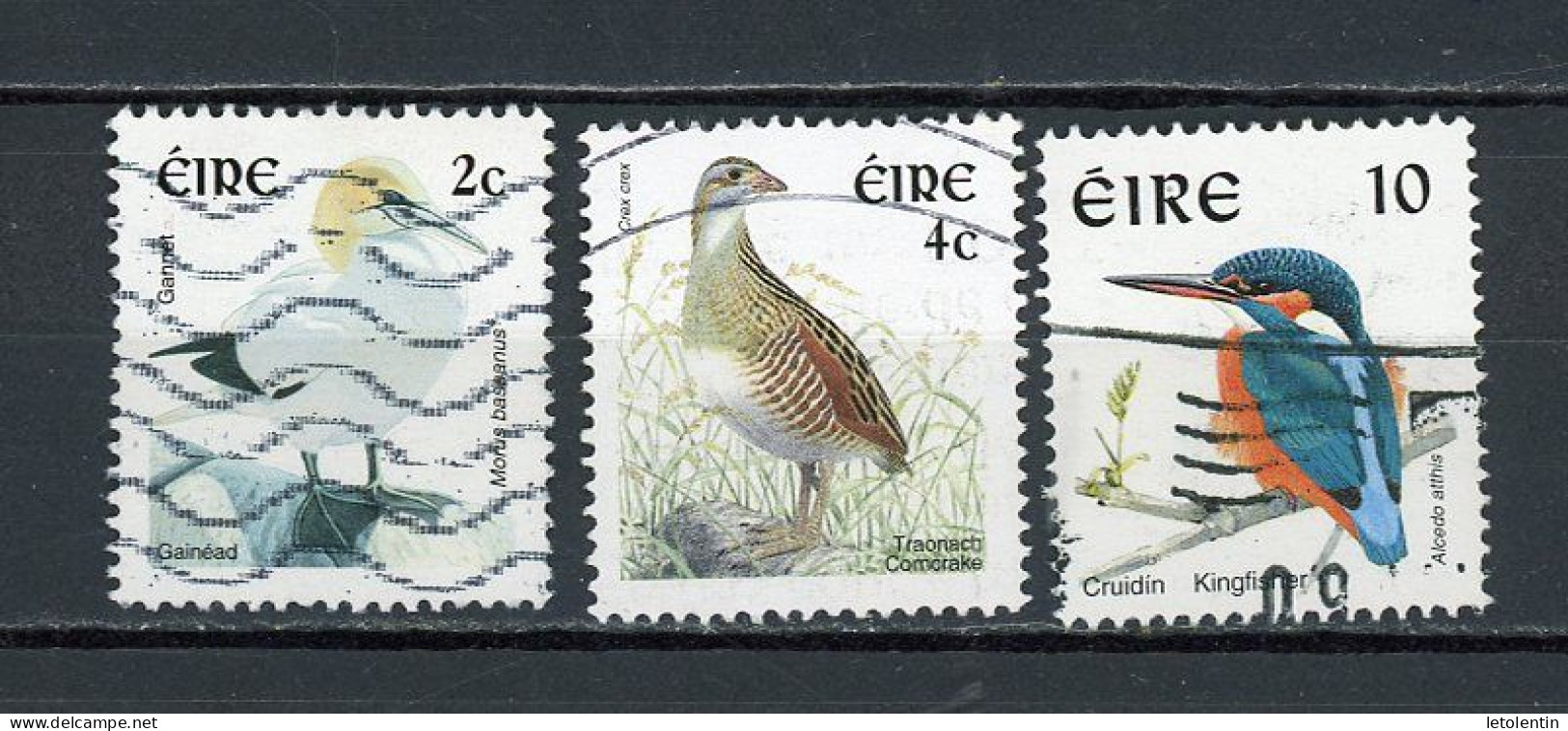 IRLANDE -  OISEAUX   N° Yvert 1022+1023+1024 Obli - Used Stamps