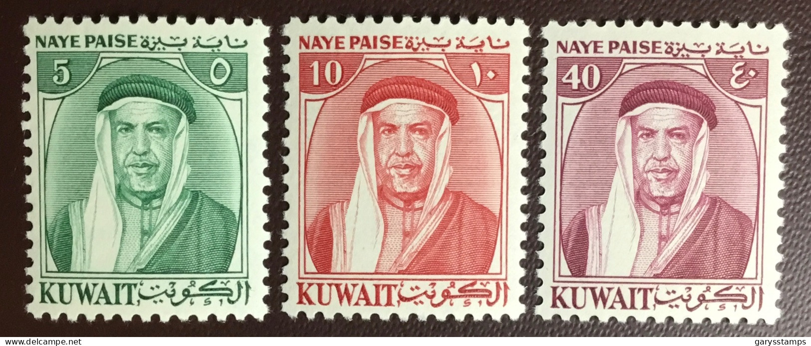 Kuwait 1958 Shaikh Definitives MNH - Kuwait
