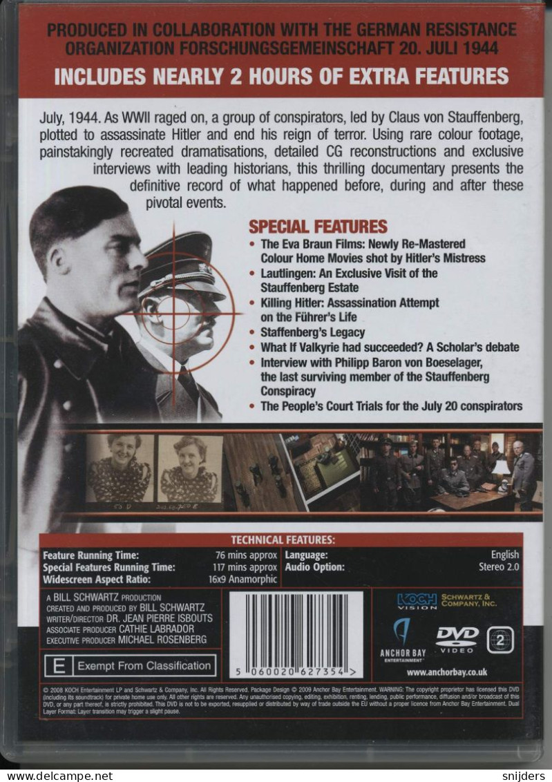 Operation Valkyre: The Stauffenberg-plot To Kill Hitler - Dokumentarfilme