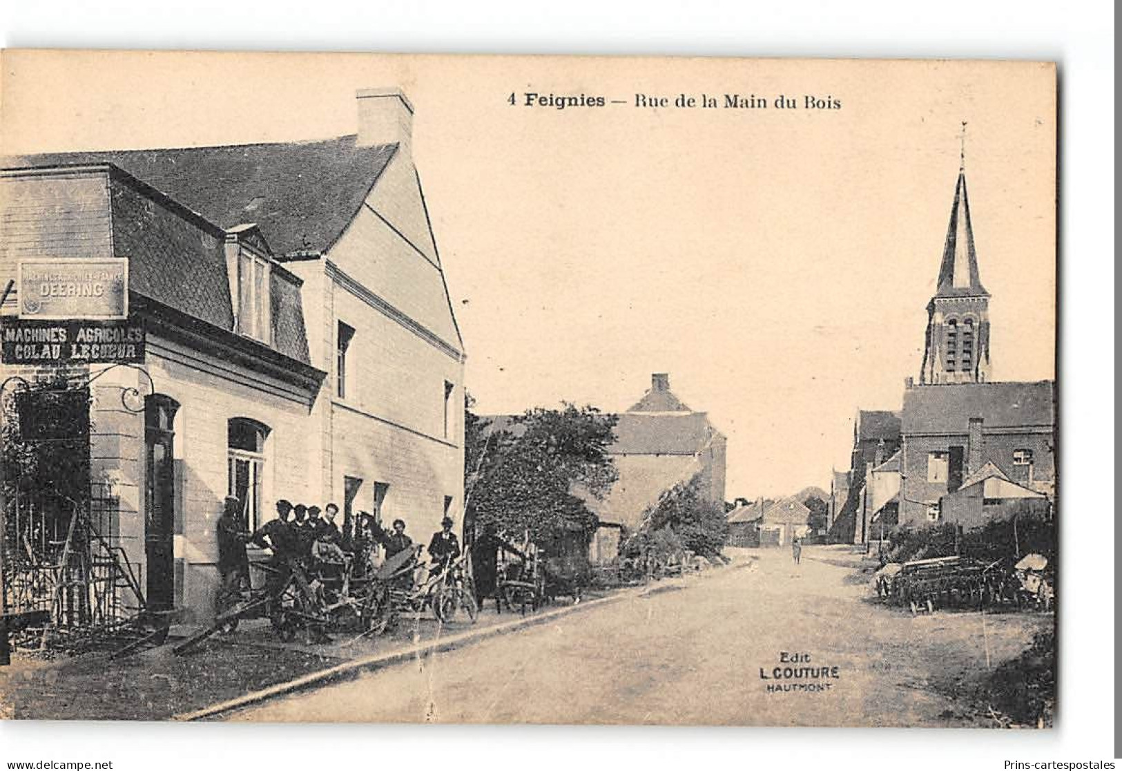 CPA 59 Feignies Rue De La Main Du Bois - Feignies