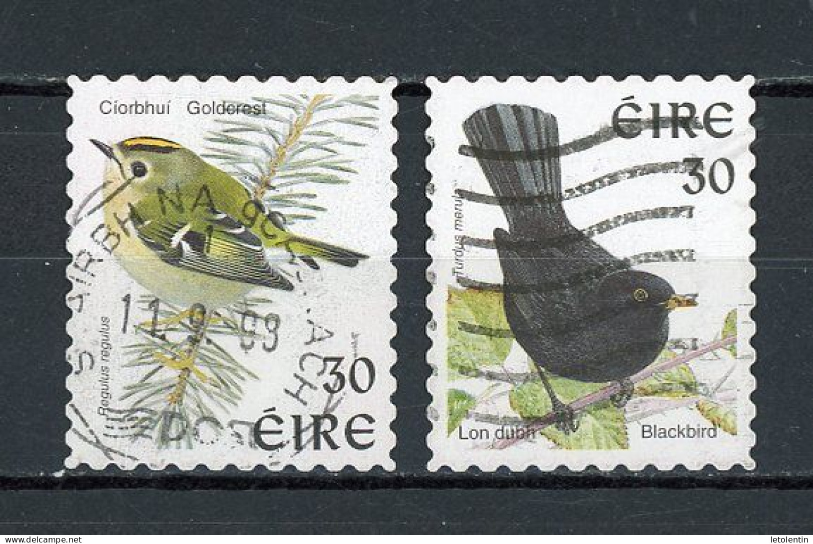 IRLANDE -  OISEAUX   N° Yvert 1066+1067 Obli. - Used Stamps