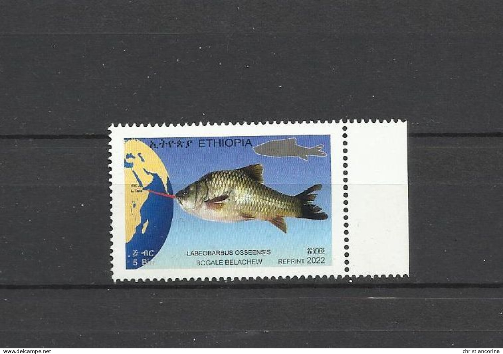 ETHIOPIA 2022 FISH REPRINT - Etiopia