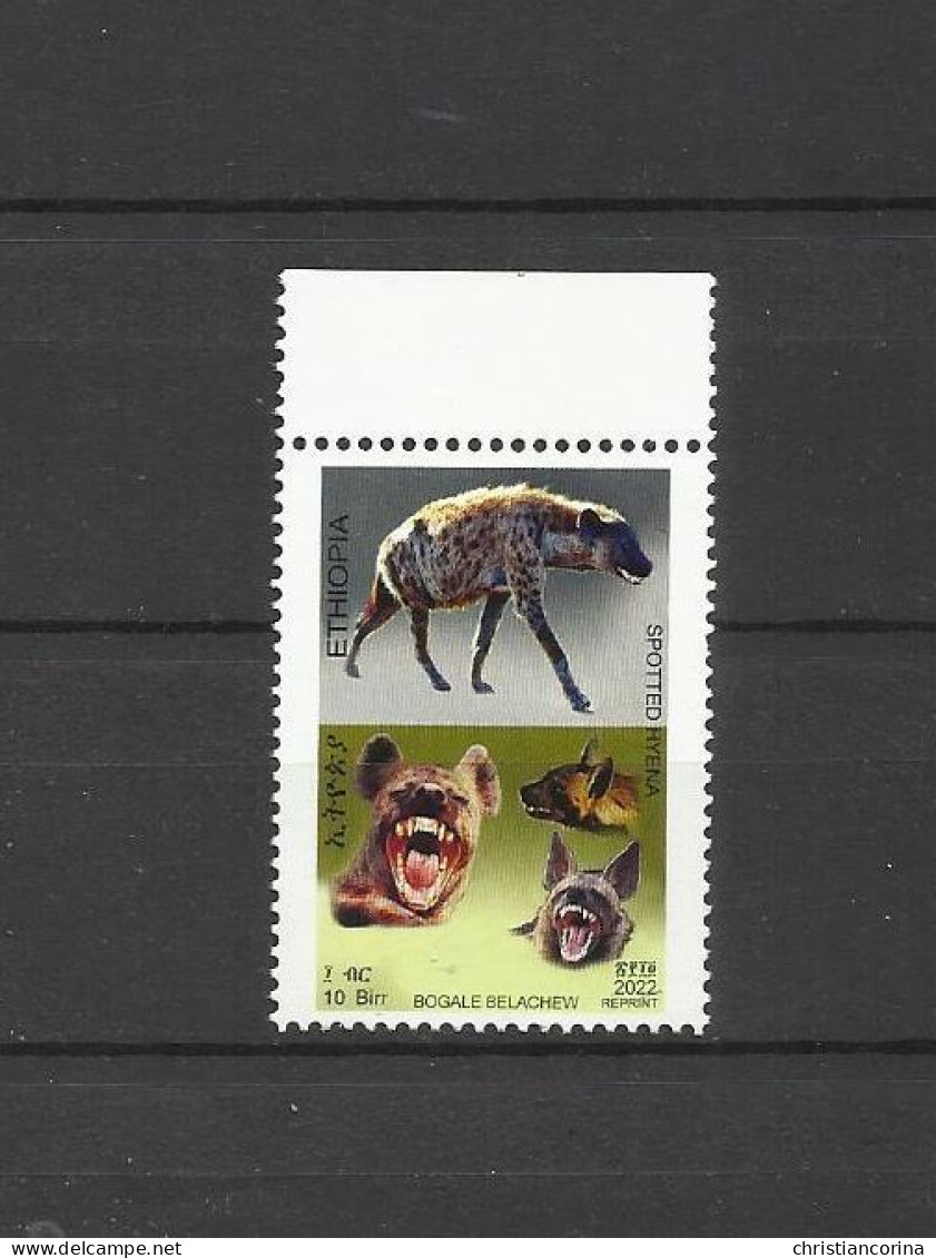 ETHIOPIA 2022 HYENAS REPRINT - Ethiopie