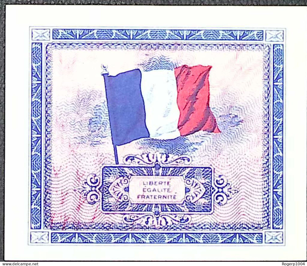 FRANCE * Billets Du Trésor * 5 Francs Drapeau * 1944 * Sans Série * Etat/Grade NEUF/UNC - 1944 Flag/France