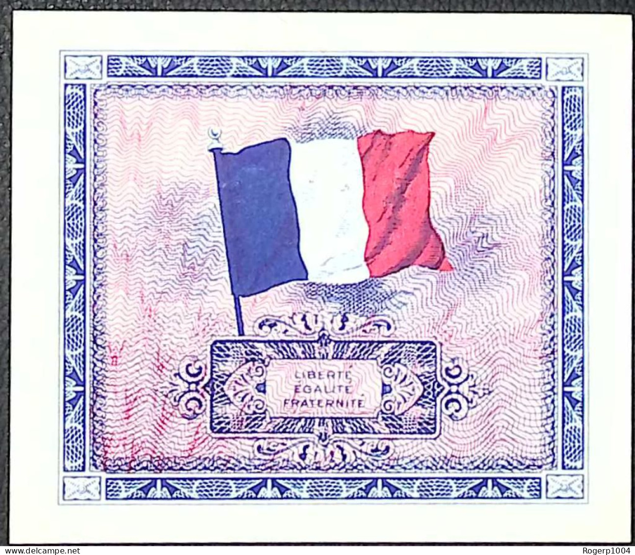 FRANCE * Billets Du Trésor * 5 Francs Drapeau * 1944 * Sans Série * Etat/Grade NEUF/UNC - 1944 Flag/France