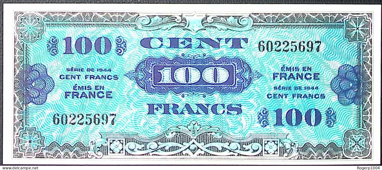 FRANCE * Billets Du Trésor * 100 Francs Drapeau * 1944 * Sans Série * Etat/Grade SUP+/XXF - 1944 Drapeau/France