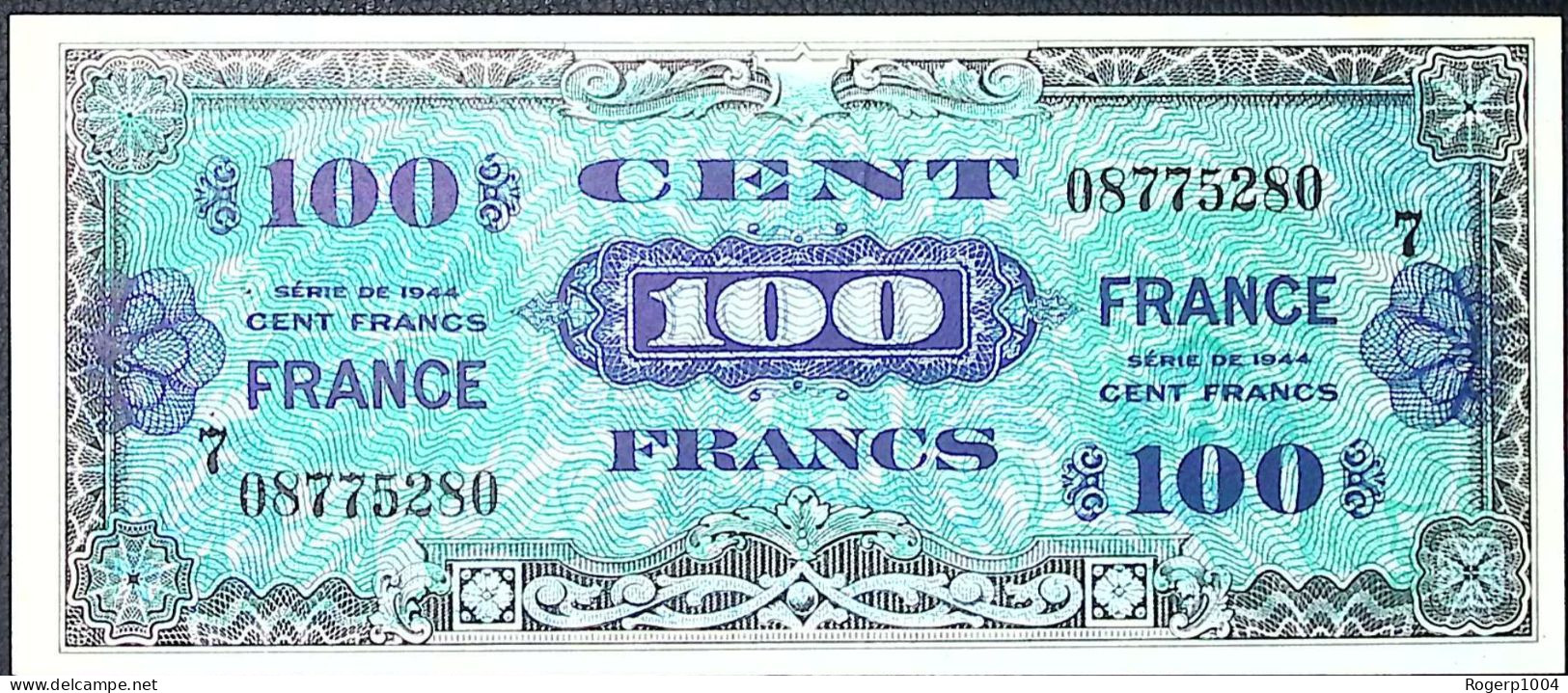 FRANCE * Billets Du Trésor * 100 Francs FRANCE * 1945 * Série 7 * Etat/Grade TTB+/XF - 1944 Drapeau/France