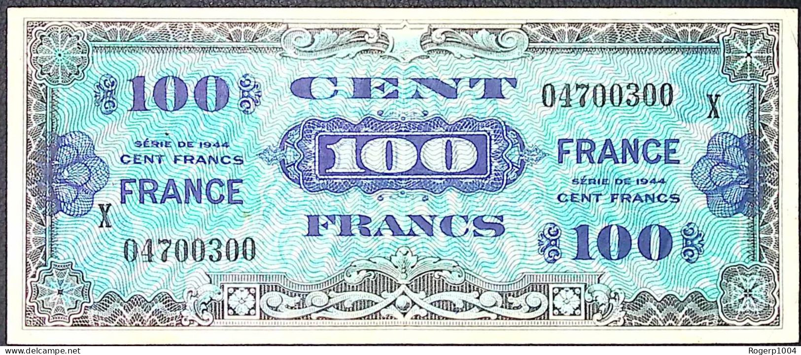 FRANCE * Billets Du Trésor * 100 Francs FRANCE * 1945 * Série X * Etat/Grade TTB/VF - 1944 Vlag/Frankrijk