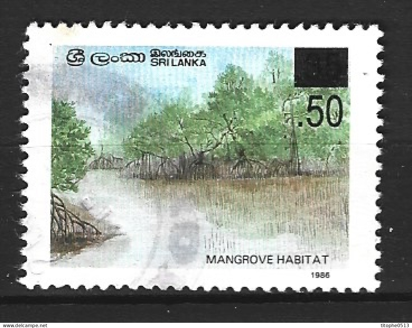 SRI LANKA. N°1450B Oblitéré De 2005. Mangrove. - Sri Lanka (Ceylan) (1948-...)
