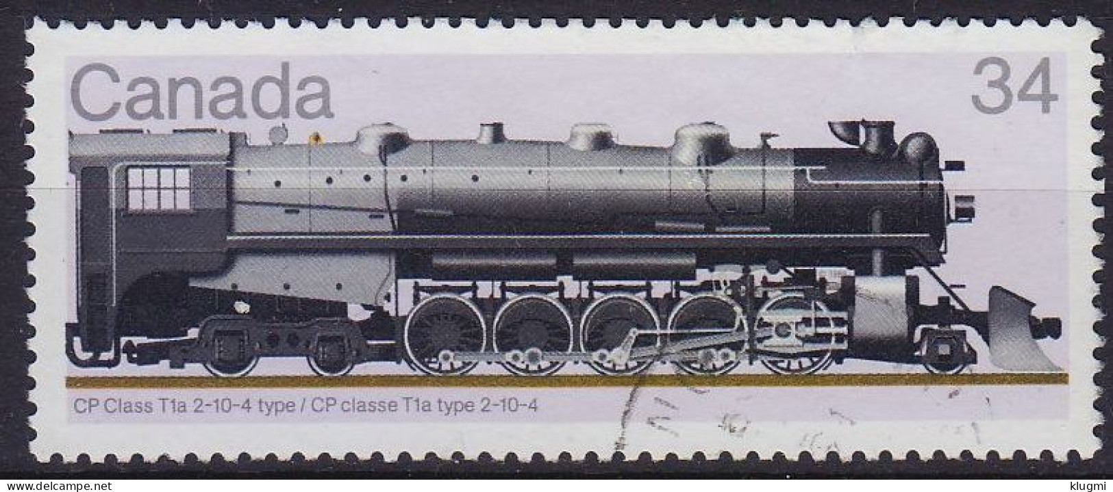 KANADA CANADA [1985] MiNr 0981 ( O/used ) Eisenbahn Schön - Gebraucht