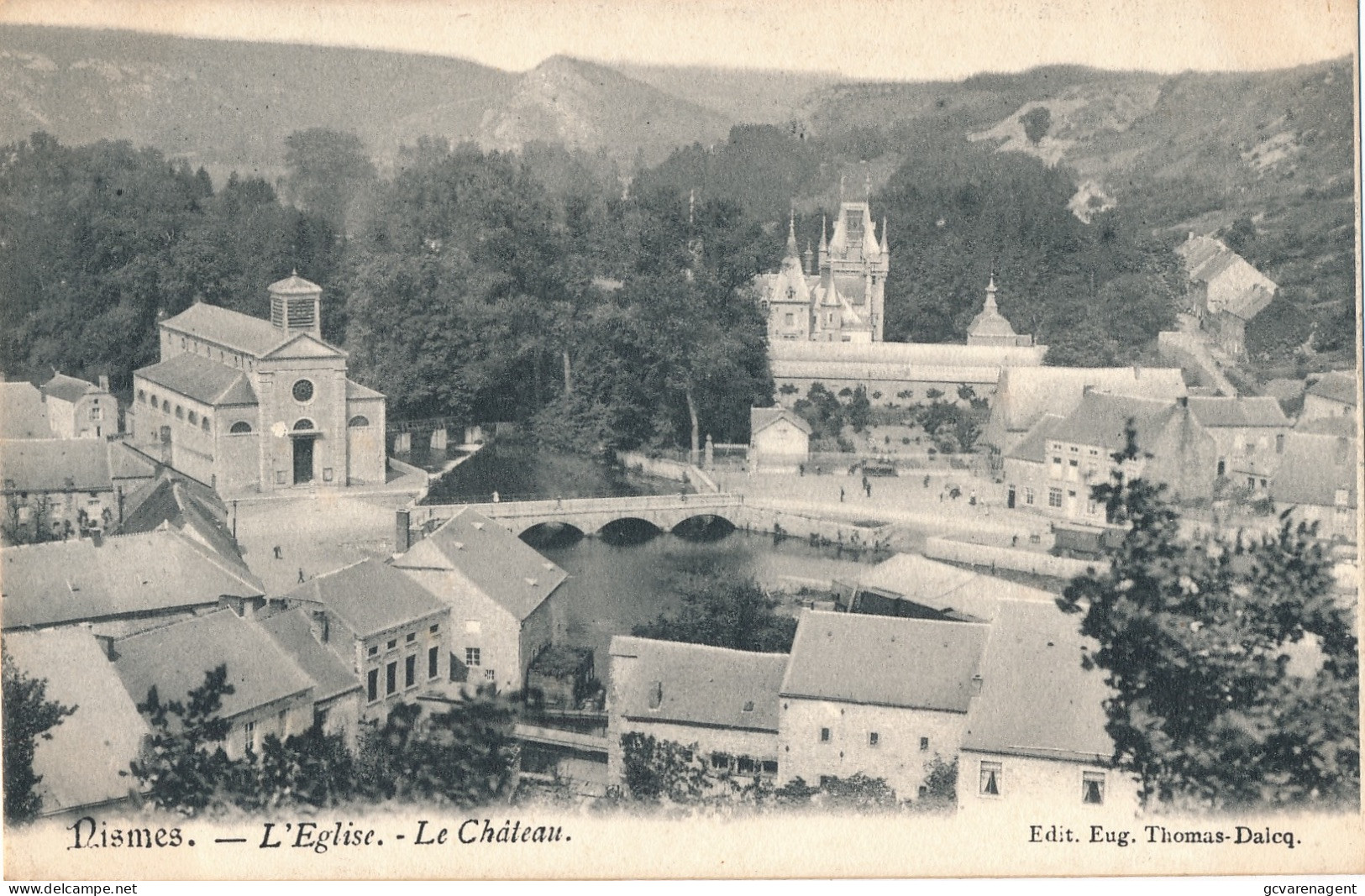 NIMES   L'EGLISE  LE CHATEAU               2 SCANS - Geraardsbergen