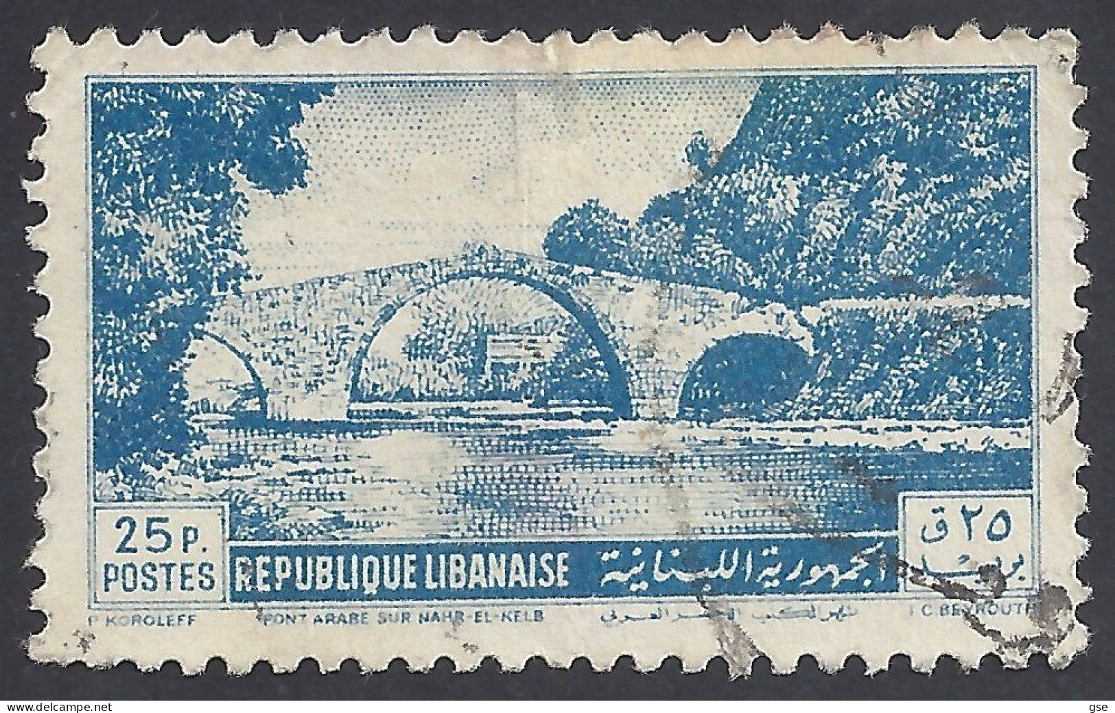 LIBANO 1950 - Yvert 63° - Serie Corrente | - Lebanon