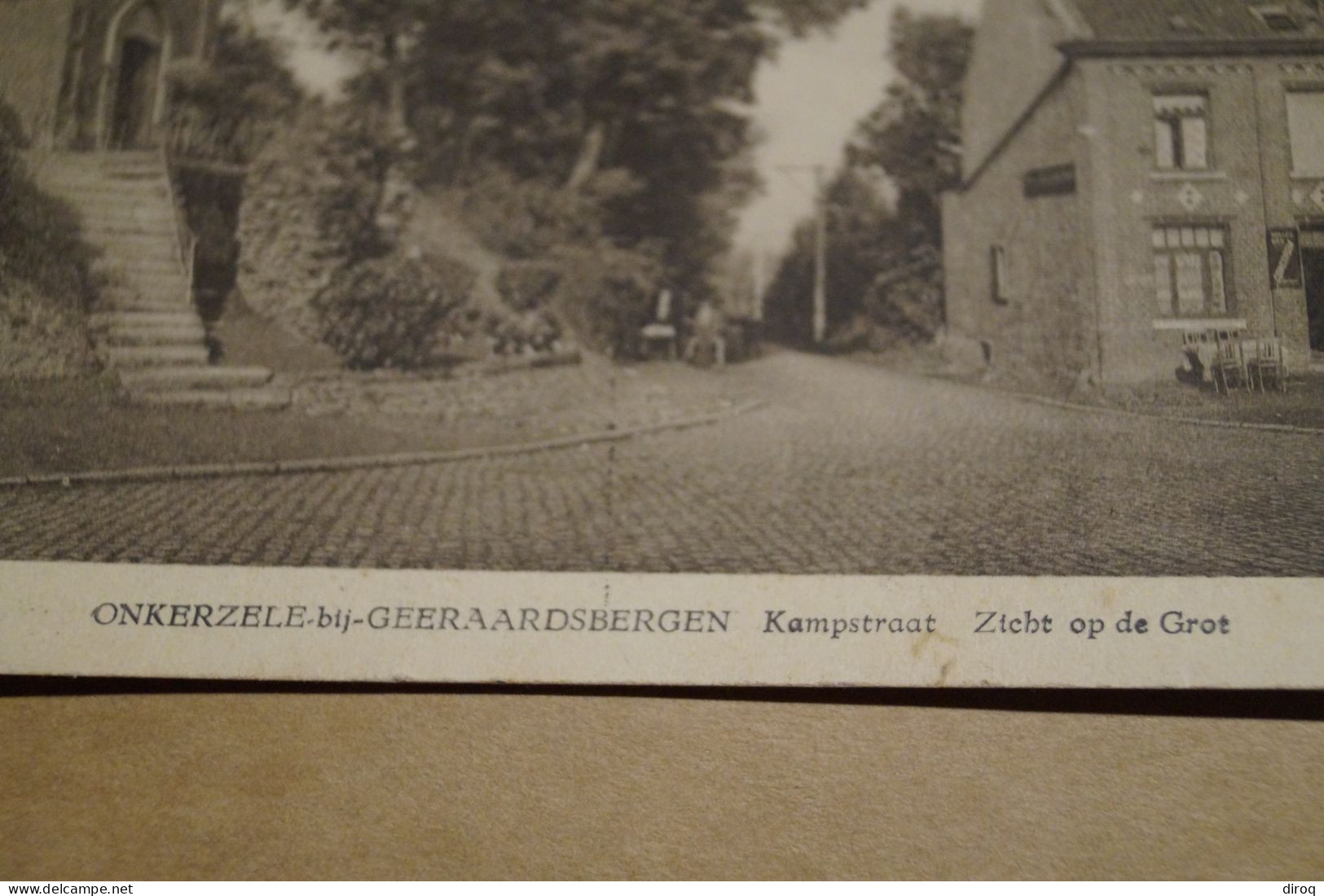 Onkerzele Lez Grammont,rue Du Camp,1956,très Belle Ancienne Carte Postale - Geraardsbergen