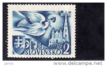 Slovakia 1942, Postkongress Wien, Mint, Neuf, Ungebraucht, Michel 104 MNH - Neufs