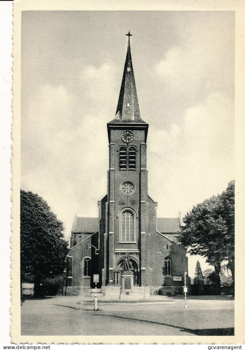 MERELBEKE   KERK   CENTER             2 SCANS - Merelbeke