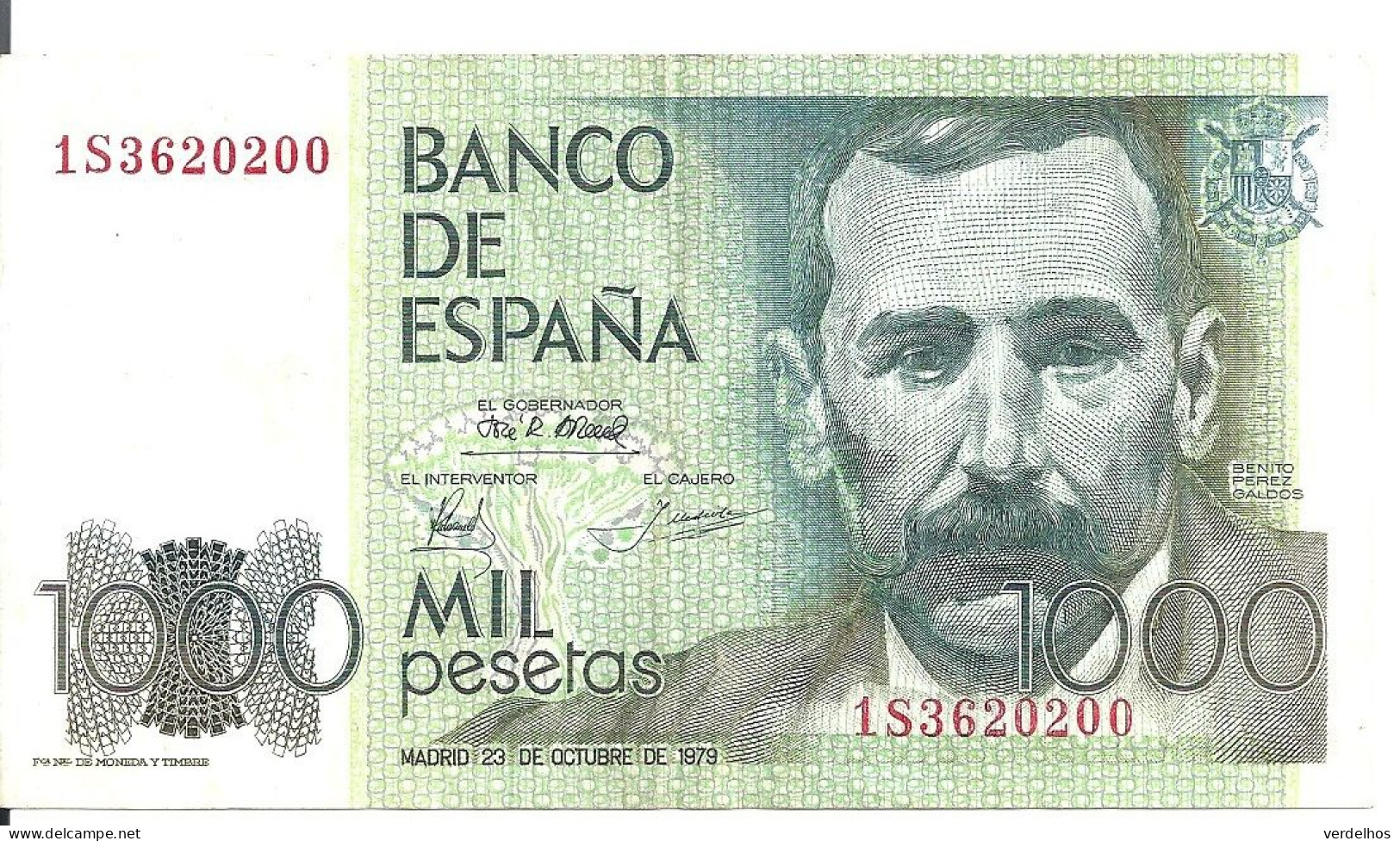 ESPAGNE 1000 PESETAS 1979 VF+ P 158 - [ 4] 1975-… : Juan Carlos I