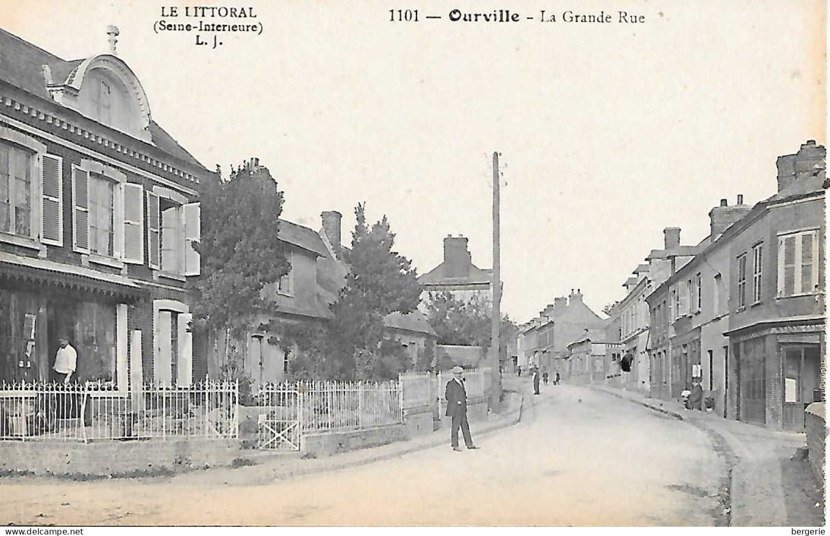 C/123              76    Ourville En Caux     -    La Grande - Rue - Ourville En Caux