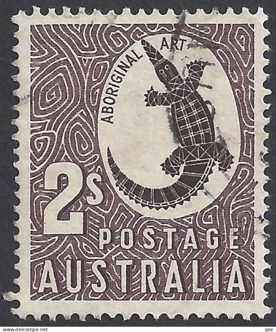 AUSTRALIA 1956 - Yvert 229° - Coccodrillo | - Oblitérés