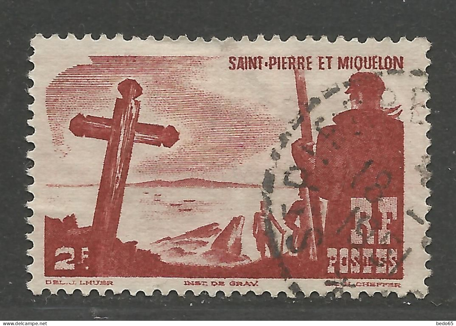 SAINT PIERRE ET MIQUELON N° 334 OBL / Used - Gebruikt