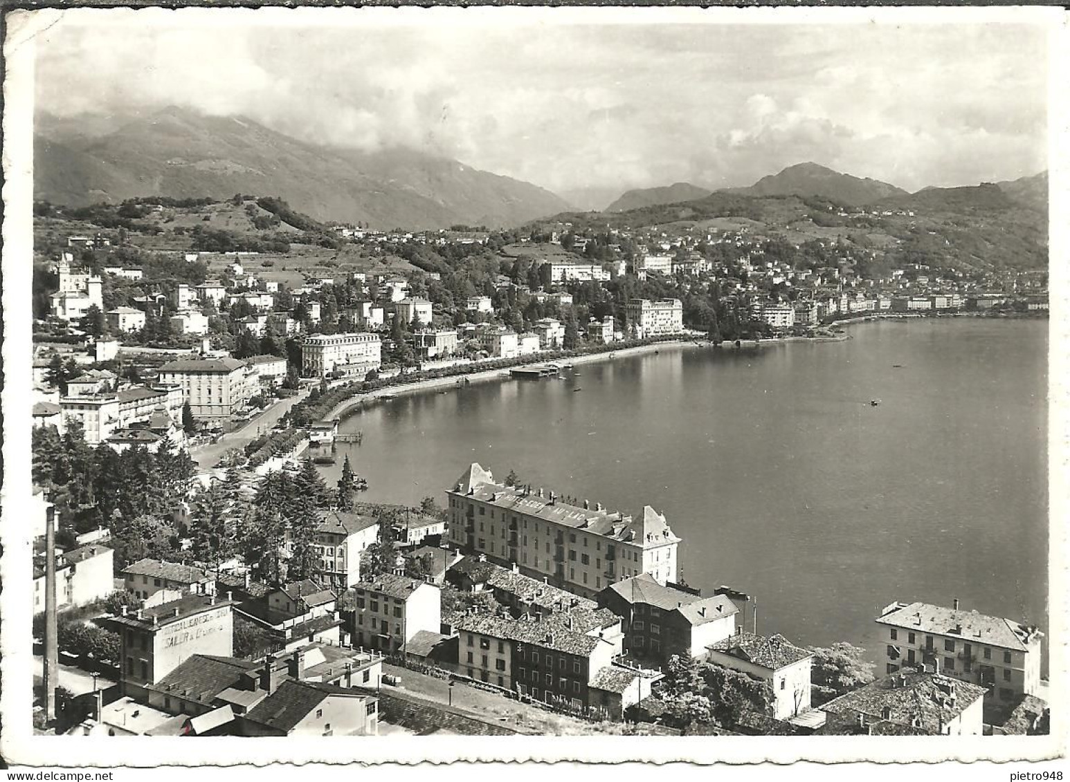 Lugano Paradiso (Ticino, Svizzera) Veduta Aerea, Aerial View, Vue Aerienne, Luftansicht - Paradiso