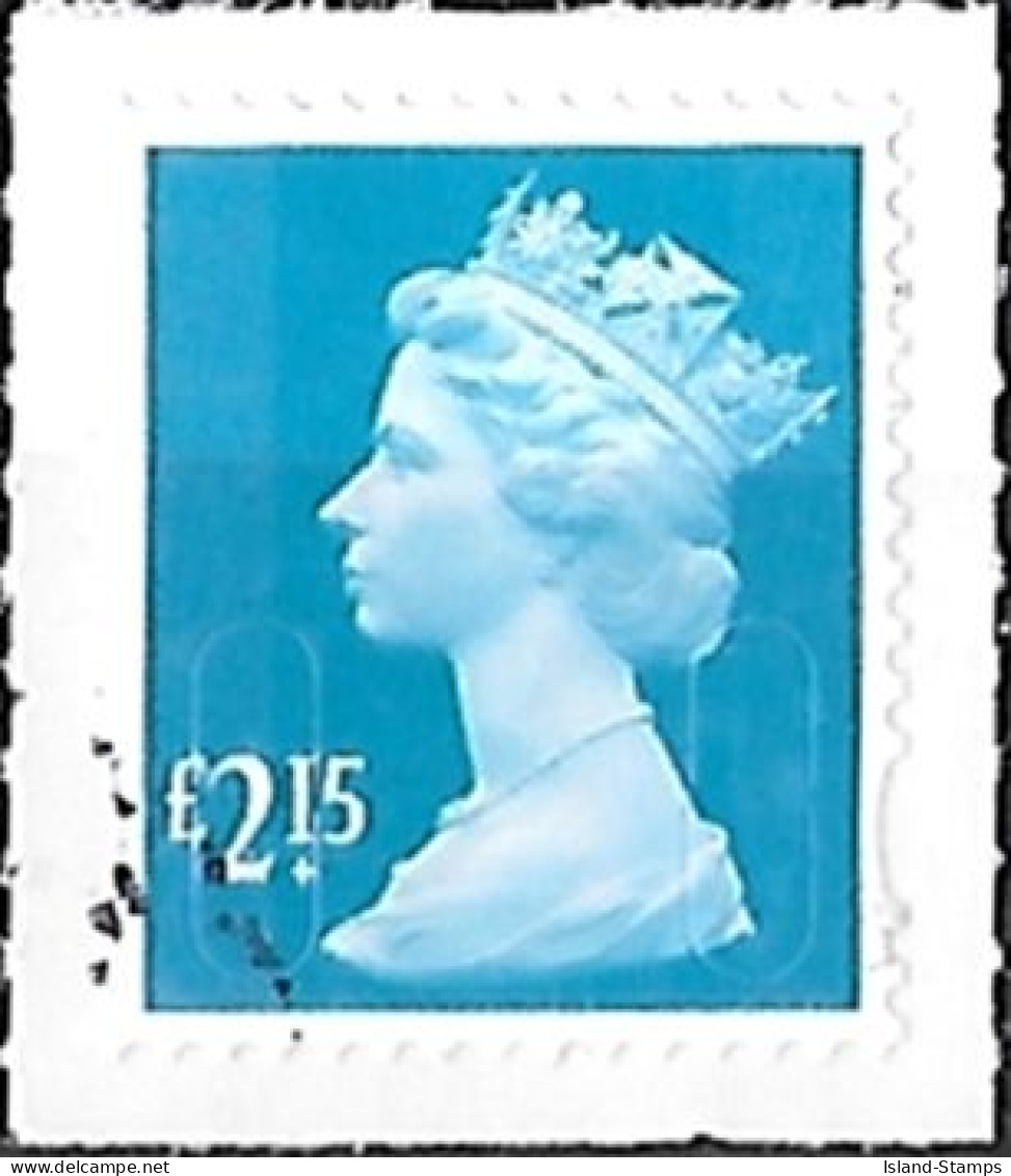 U2956 Security Machin Stamp £2.15 SA HRD2-C - Machins