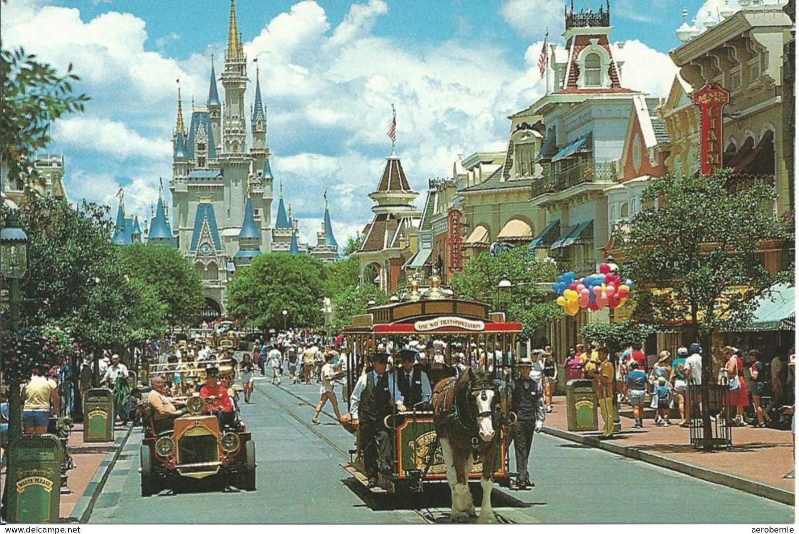 Postkarte WALT DISNEY WORLD - Mainstreet USA - Orlando