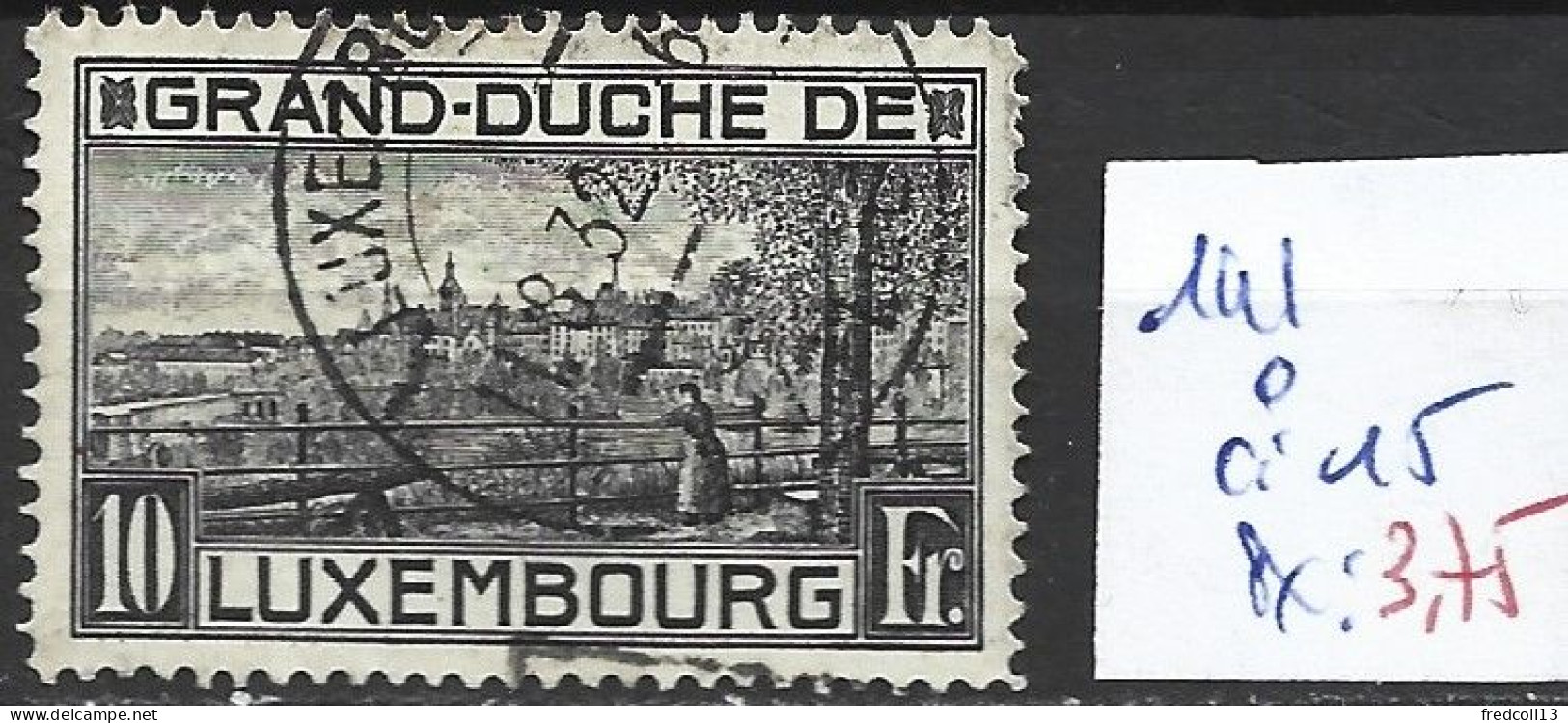 LUXEMBOURG 141 Oblitéré Côte 15 € - Oblitérés