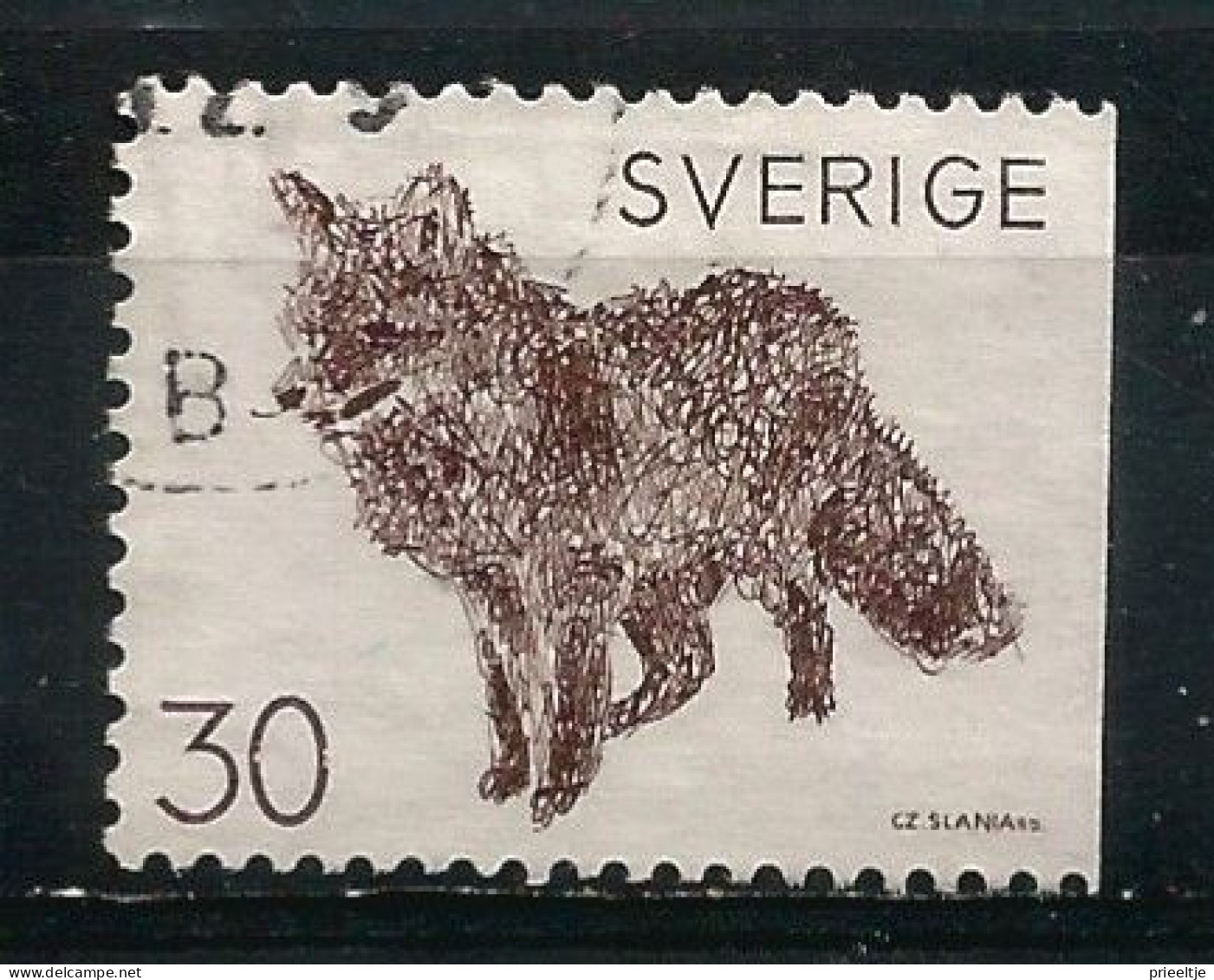 Sweden 1968 Fox Y.T. 606  (0) - Used Stamps